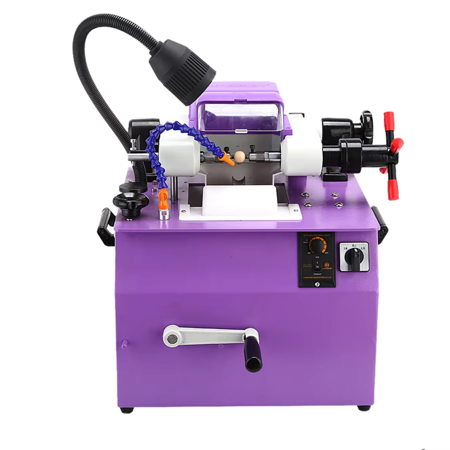 Automatic Lapidary Machine Gemstone Round Sphere Stone Jade Bead Cutting Grinding Milling Machine 